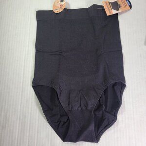 Shapermint Black All Day Every Day High Waisted Shaper Panty #54008 Size XL/XXL